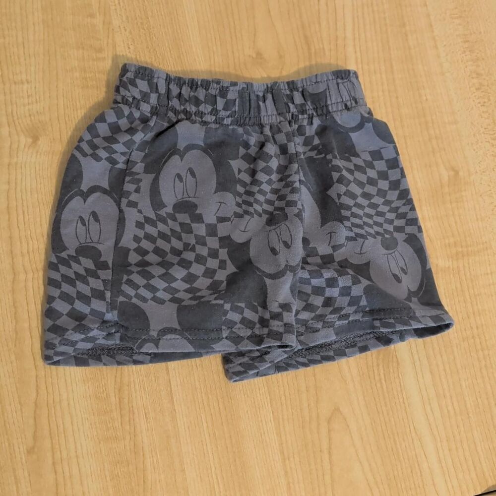 Disney Grey and Black Shorts